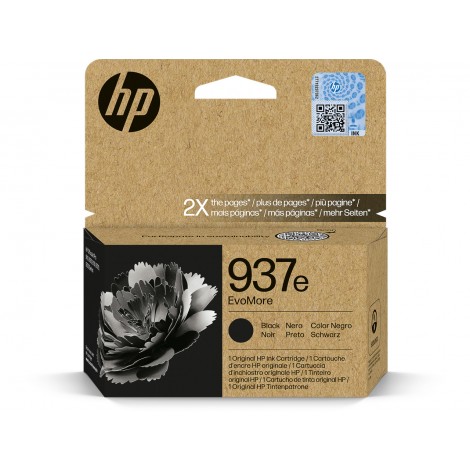HP 937E - Cartuccia inchiostro nero per OFFICEJET PRO 9120 (3.100pg) 1pz - 4S6W9NE - C92H23201