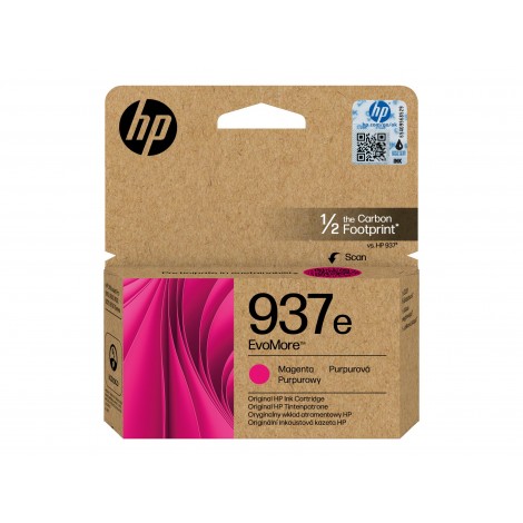 HP 937E - Cartuccia inchiostro magenta per OFFICEJET PRO 9120 (1.650pg) 1pz - 4S6W7NE