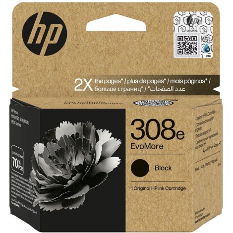 HP 308E - Cartuccia inchiostro nero per ENVY 6120E (320pg) 1pz - 7FP22UE - C92H23212