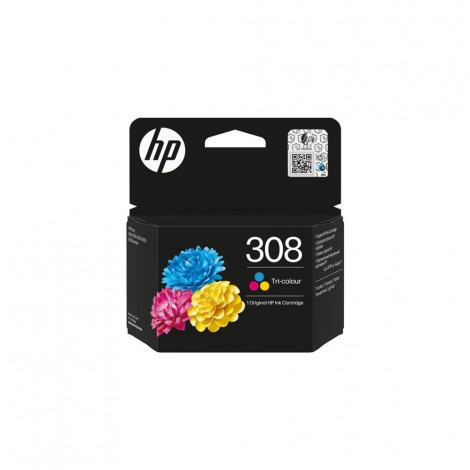 HP 308 - Cartuccia inchiostro ciano, magenta e giallo per ENVY 6120E (120pg) 1pz - 7FP20UE - C92H23214