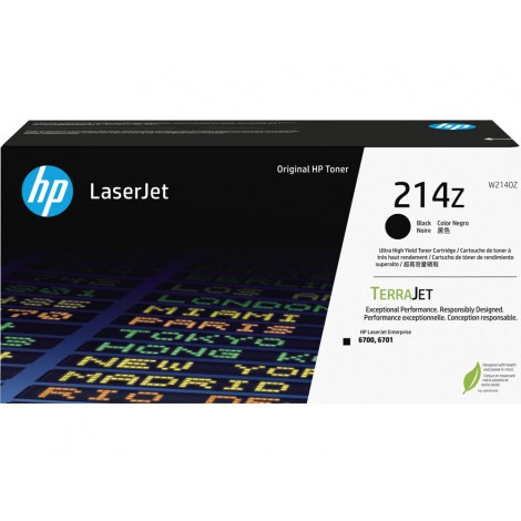 HP W2140Z Toner nero per COLOR LASERJET ENTERPRISE 6700DN (31.000pg) 1pz - C92H33882
