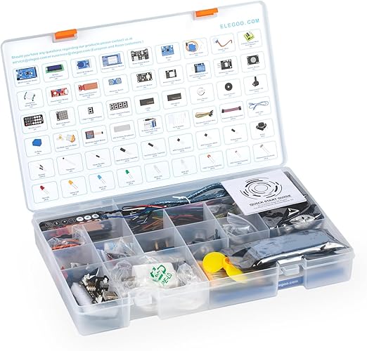 Starter Kit più Completo con Tutorial Italiano Compatibile con i Progetti IDE di Arduino C92ARDR3 - immagine 2