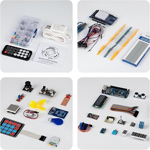 Starter Kit più Completo con Tutorial Italiano Compatibile con i Progetti IDE di Arduino C92ARDR3 - immagine 3