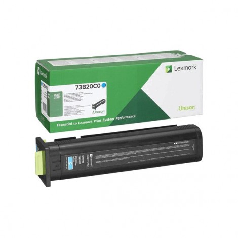 Lexmark 73B20C0 Toner ciano per CS 827DE (15.000pg) 1pz - C92L32906