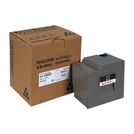 Ricoh Type MPC8003 toner nero per MP C6503 (39.170pg) 1pz - 842192 - C92R30274