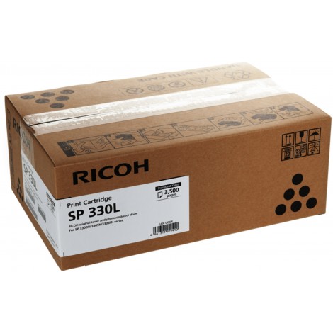 Ricoh SP330L toner nero per SP 330SN (3.500pg) 1pz - 408278 - C92R30299