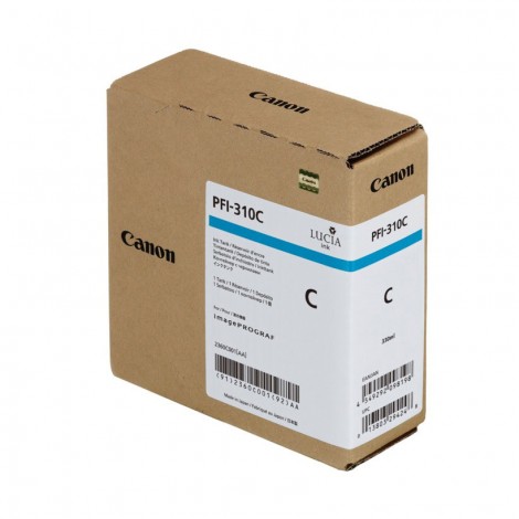 Canon PFI310 serbatoio ciano per IMAGEPROGRAF TX 200 (330ml) 1pz - 2360C001 - C92C22091