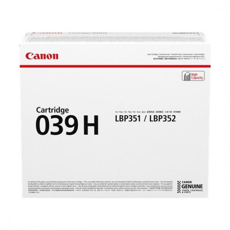Canon 039H toner nero per I-SENSYS LBP 352 (25.000pg) 1pz - 0288C001 - C92C33001