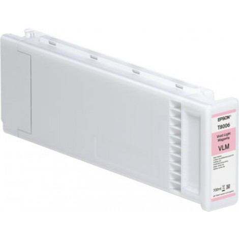 Epson T8006 cartuccia inchiostro magenta chiaro per SURECOLOR SC P10000 (700ml) 1pz - C13T80060N - C92E22278