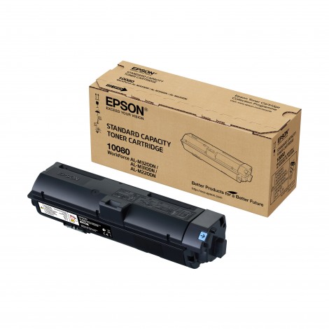 Epson S110080 toner nero per WORKFORCE AL M310DN (2.700pg) 1pz - C13S110080 - C92E33112