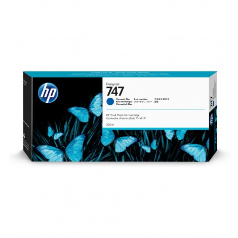 HP N747 Cartuccia inchiostro azzurro per DESIGNJET Z 9 (300ml) 1pz - P2V85A - C92H23132