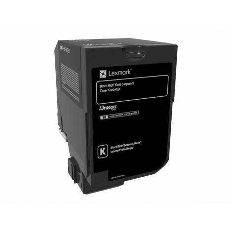 Lexmark 84C2HKE Toner CORPORATE nero per CX 725DE (25.000pg) 1pz - C92L32973