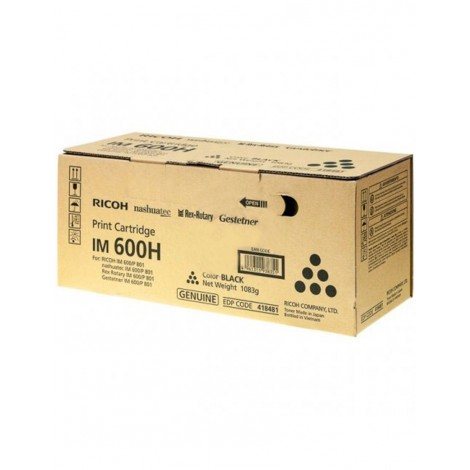 Ricoh 418481 Toner nero per IM 6000F (40.000pg) 1pz - C92R30106