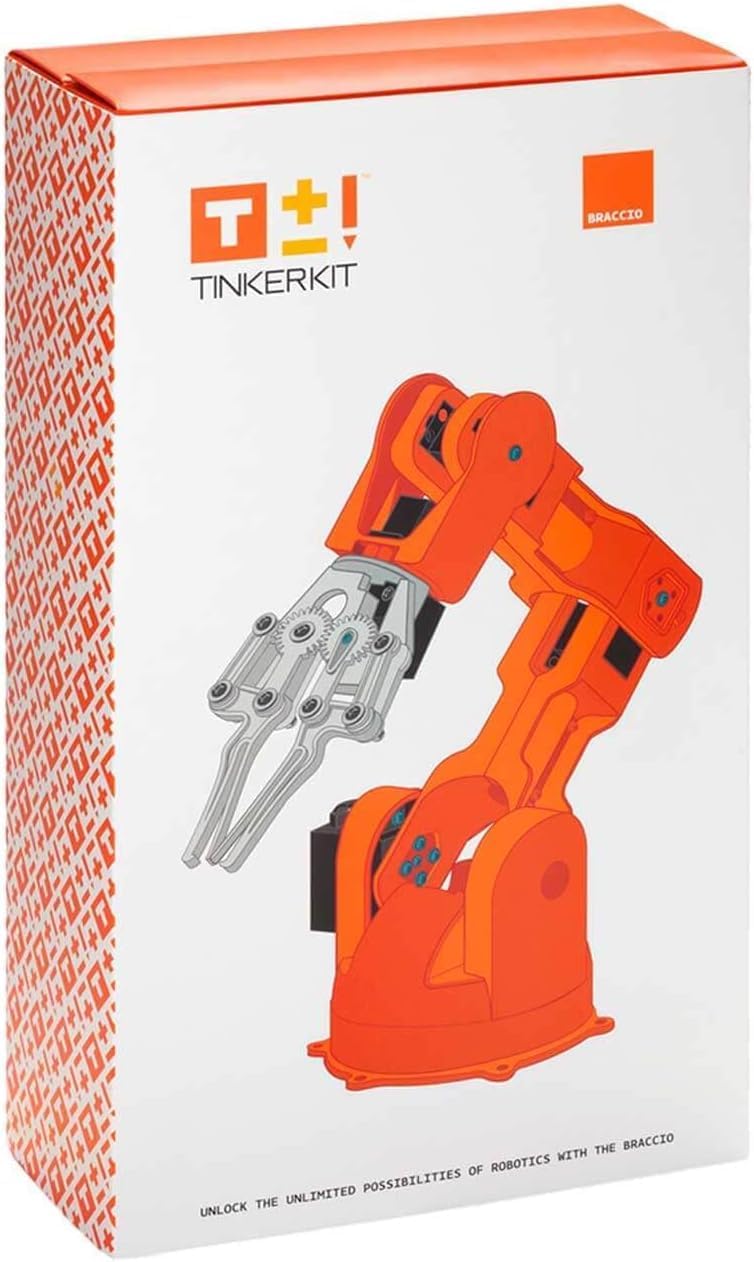 Arduino Tinkerkit Braccio Robot - Kit completo per assemblare e programmare un braccio robotico - C92ARTINK - immagine 2