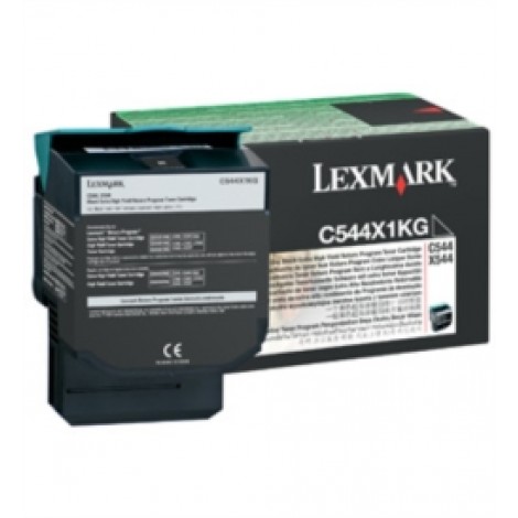 Lexmark C544X1KG Toner RETURN nero per C 544 (6.000pg) 1pz - C92L32634