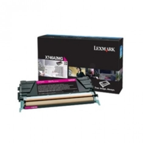 Lexmark X746A3MG Toner CORPORATE magenta per X 746 (7.000pg) 1pz - C92L32822