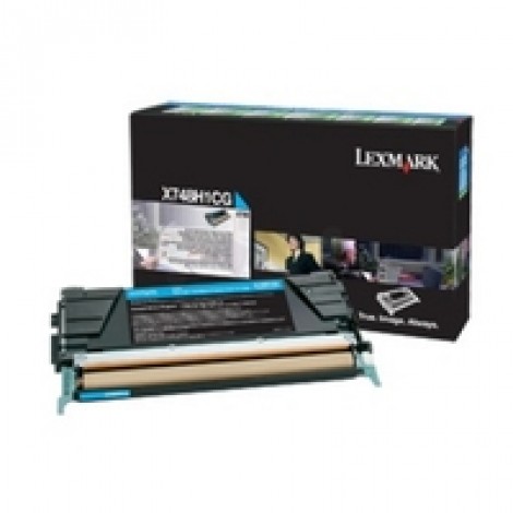 Lexmark X748H3CG Toner CORPORATE ciano per X 748 (10.000pg) 1pz - C92L32825