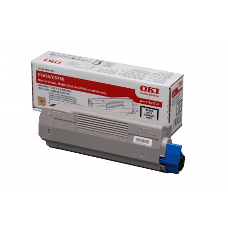 Oki 43865708 Toner nero per C 5650 (8.000pg) 1pz - C92O32711
