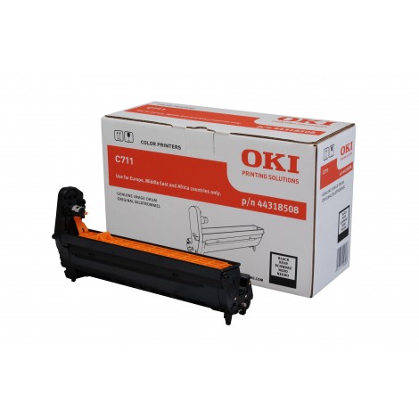 Oki 44318508 Drum nero per C 711 (20.000pg) 1pz - C92O32790