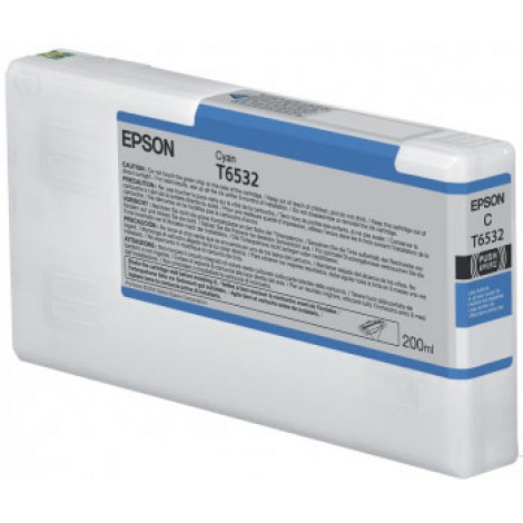 Epson T6532 cartuccia ciano per STYLUS PRO 4900 (200ml) 1pz - C13T653200 - C92E29051
