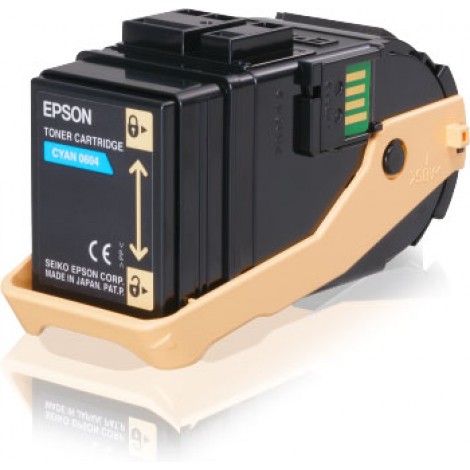 Epson S050604 toner ciano per ACULASER C9300N (7.500pg) 1pz - C13S050604 - C92E33069