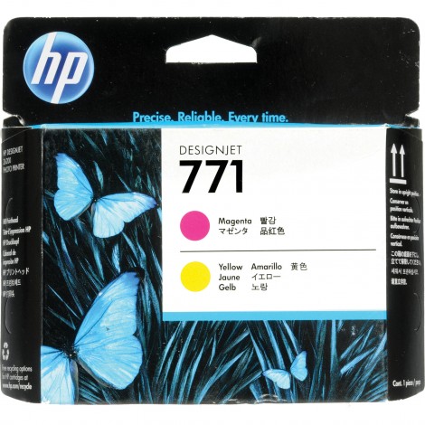 HP N771 Cartuccia inchiostro magenta/giallo per DESIGNJET Z 6200 (775ml) 1pz - CE018A - C92H21301