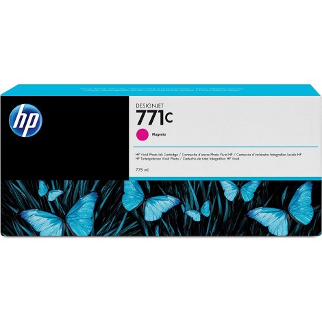 HP N771 Cartuccia inchiostro magenta per DESIGNJET Z 6200 (775ml) 1pz - B6Y09A - C92H21933