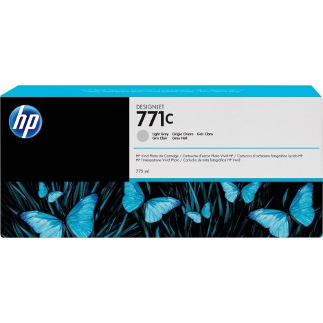 HP N771 Cartuccia inchiostro grigio chiaro per DESIGNJET Z 6200 (775ml) 1pz - B6Y14A - C92H21938