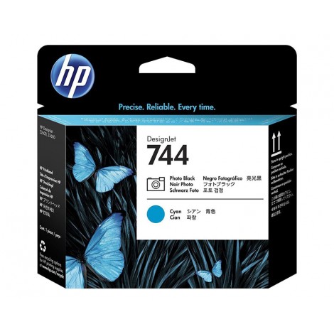 HP N744 Cartuccia inchiostro nero foto/ciano per DESIGNJET Z 2600 - 1pz - F9J86A - C92H22133