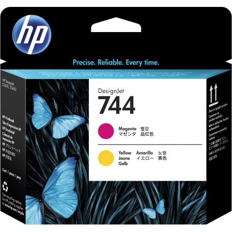 HP N744 Cartuccia inchiostro magenta/giallo per DESIGNJET Z 2600 - 1pz - F9J87A - C92H22134