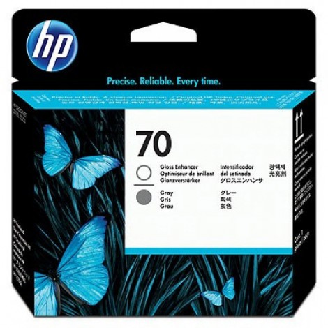 HP N70 Testina di stampa gloss optimizer e grigio per DESIGNJET Z 3100 (130ml) 1pz - C9410A - C92H22963