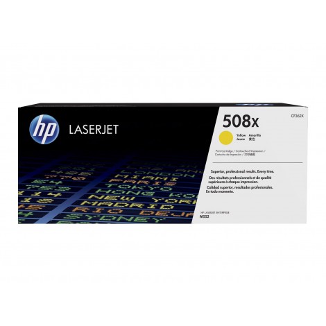 HP CF362X Toner giallo per COLOR LASERJET ENTERPRISE M 550 (9.500pg) 1pz - C92H33272