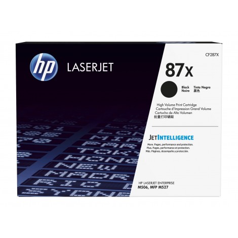 HP CF287X Toner nero per LASERJET M 506 (18.000pg) 1pz - C92H33316