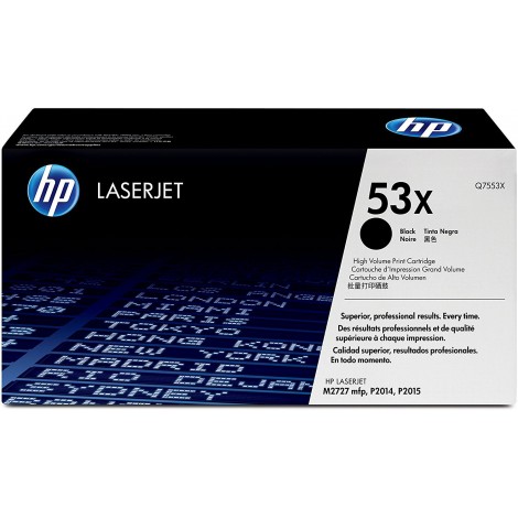 Q7553X Toner nero per LASERJET P 2015 (7.000pg) 1pz - C92H33419