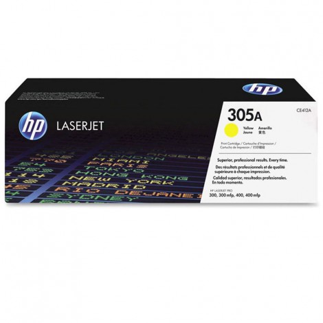 HP CE412A Toner giallo per LASERJET M475DW (2.600pg) 1pz - C92H33738