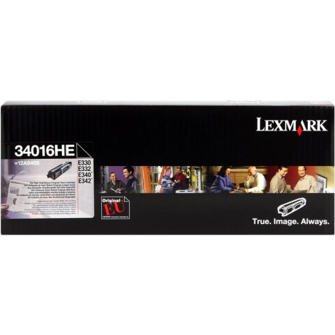 Lexmark 34016HE Toner RETURN nero per E 330 (6.000pg) 1pz - C92L32361