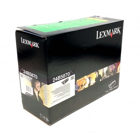 Lexmark 24B5870 Toner RETURN nero per TS 654DN (30.000pg) 1pz - C92L32477