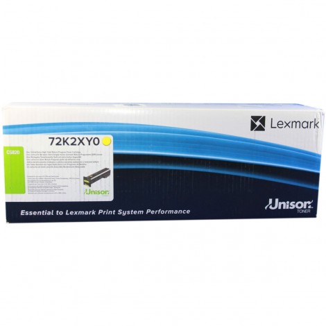 Lexmark 72K2XY0 Toner RETURN giallo per CS 820DE (22.000pg) 1pz - C92L32560