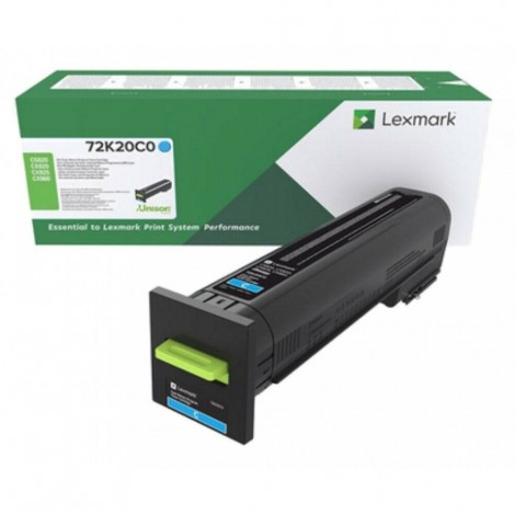 Lexmark 72K20C0 Toner RETURN ciano per CX 860DE (8.000pg) 1pz - C92L32586