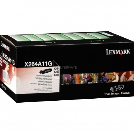 Lexmark X264A11G Toner RETURN nero per X 264DN (3.500pg) 1pz - C92L32662