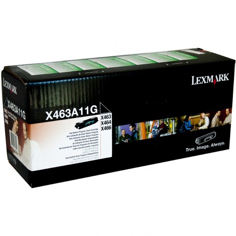 Lexmark X463A11G Toner RETURN nero per X 463DE (3.500pg) 1pz - C92L32664