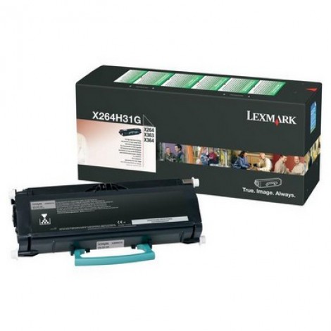 Lexmark X264H31G Toner CORPORATE nero per X 264 (9.000pg) 1pz - C92L32742