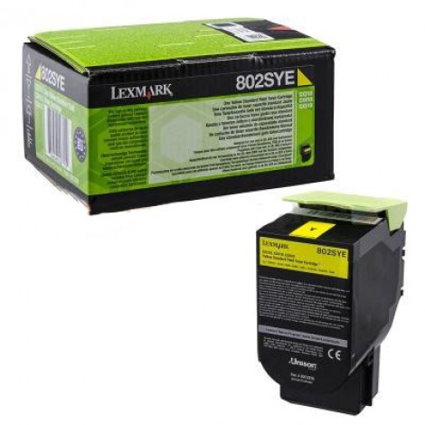 Lexmark 80C2SYE Toner CORPORATE giallo per CX 310N (2.000pg) 1pz - C92L32840