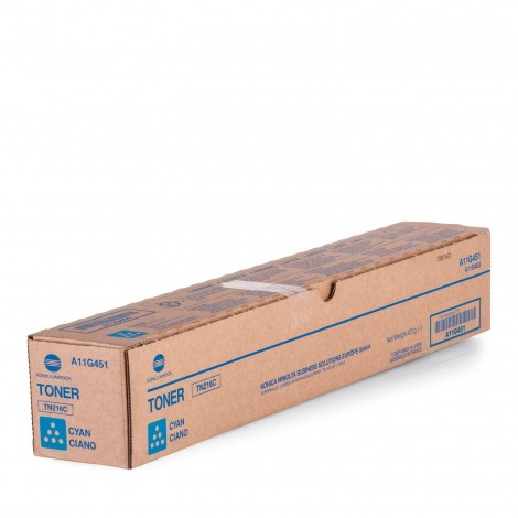 Konica-Minolta TN216C toner ciano per BIZHUB C 220 (26.000pg) 1pz - A11G451 - C92M33717