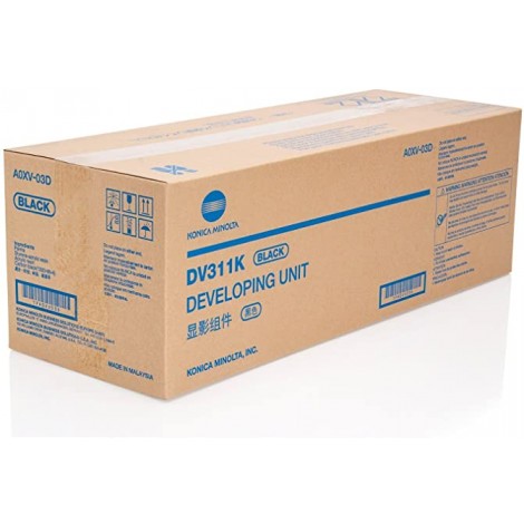 Konica-Minolta DV311K developer nero per BIZHUB C 220 (570.000pg) 1pz - A0XV03D - C92M33722