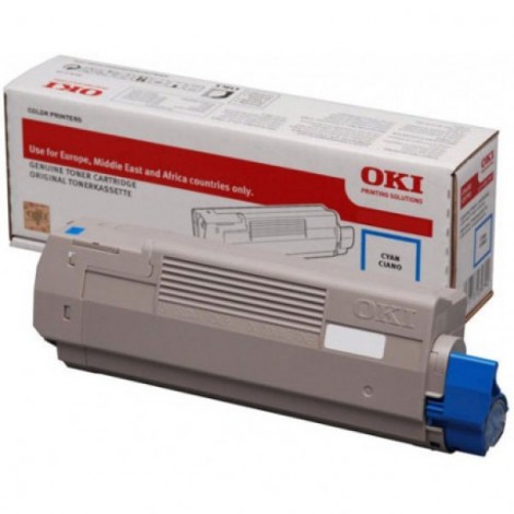 Oki 46507507 Toner ciano per C 612 (6.000pg) 1pz - C92O32908