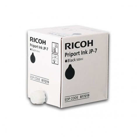 Ricoh Type JP7 inchiostro nero per PRIPORT JP 735 (500ml) 1pz - 817219 - C92R70142
