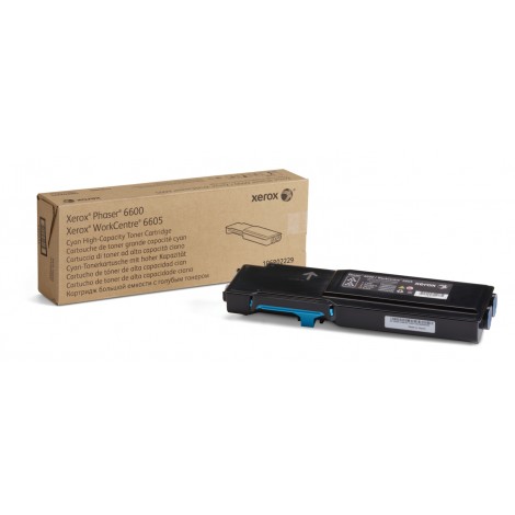 Xerox 106R02229 Toner ciano per PHASER 6600 (6.000pg) 1pz - C92Y33629