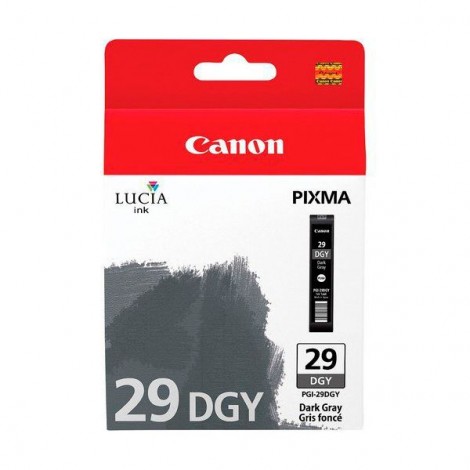 Canon PGI29DGY cartuccia inchiostro grigio scuro per PIXMA PRO 1 (36ml) 1pz - 4870B001 - C92C22102