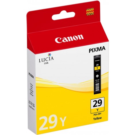 Canon PGI29Y cartuccia inchiostro giallo per PIXMA PRO 1 (36ml) 1pz - 4875B001 - C92C22107